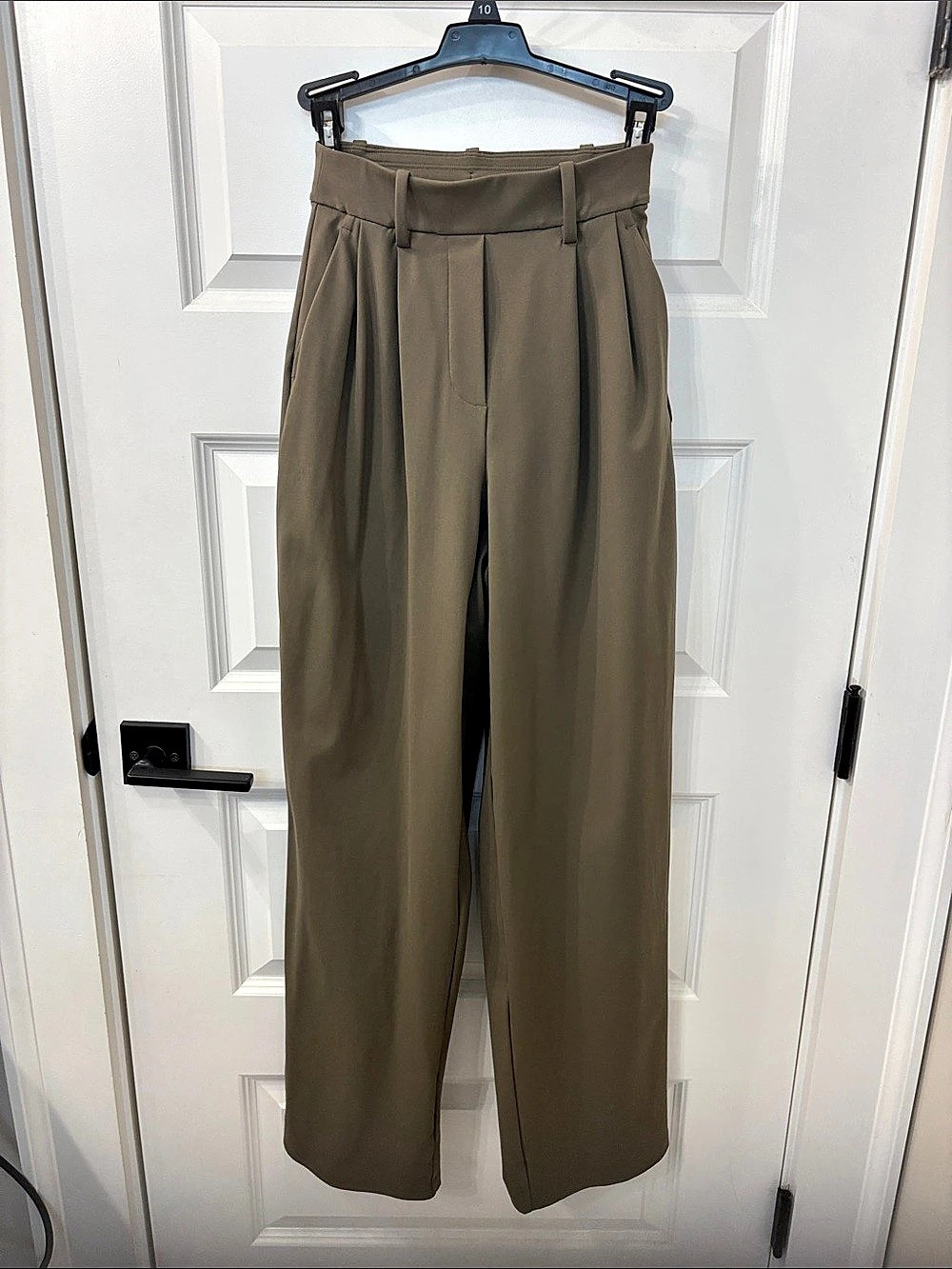 lululemon Align Pant Wide Leg Pants in Brown Size XXXS Like New